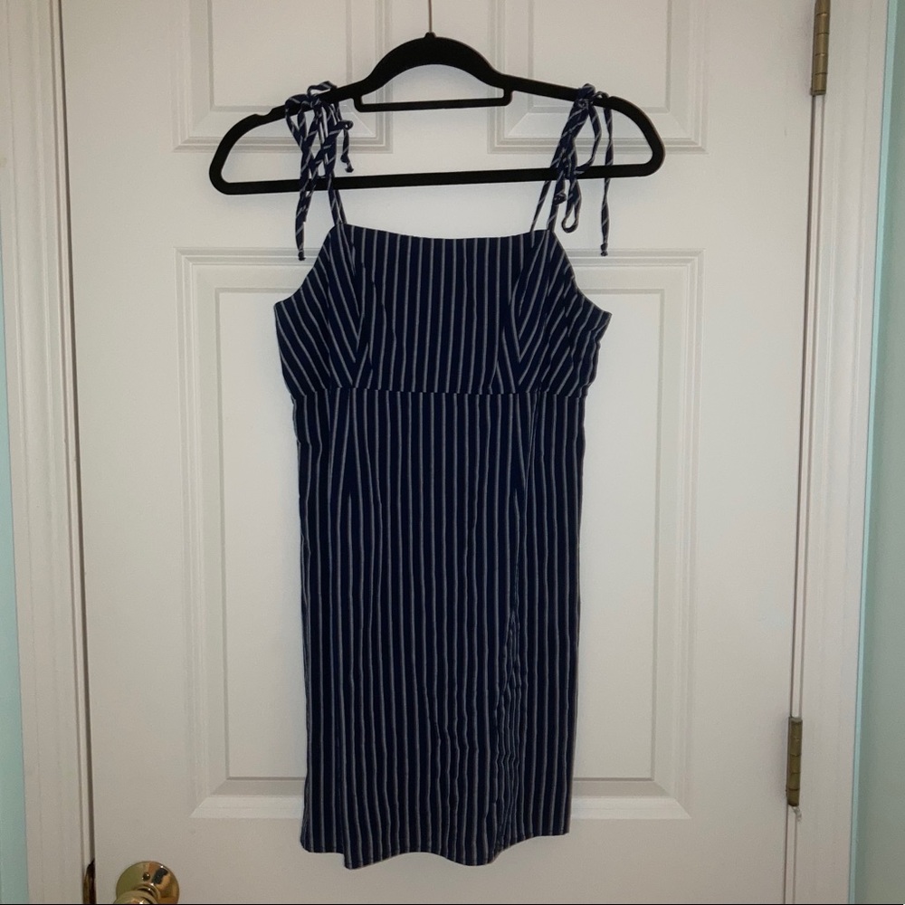 pacsun stripe straight dress